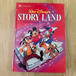 Story Land Book with Disney Characters